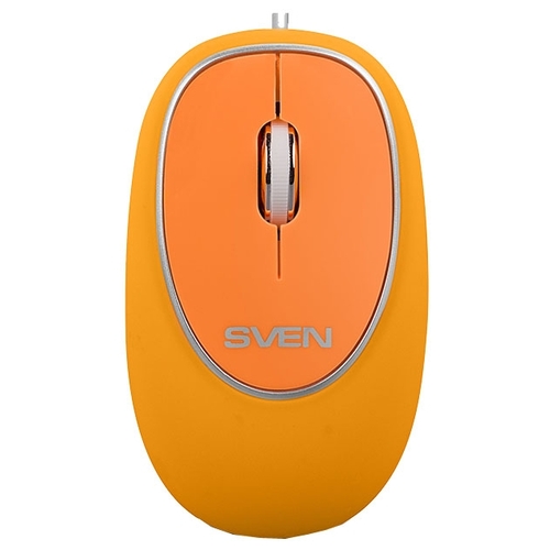 Мышь SVEN RX-555 Antistress Silent Orange USB