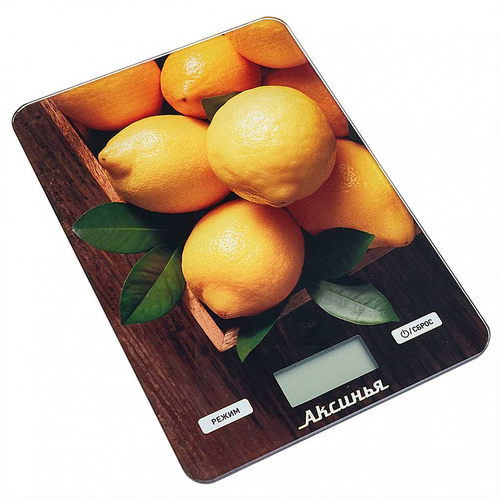 Кухонные весы Аксинья КС-6514  Лимоны